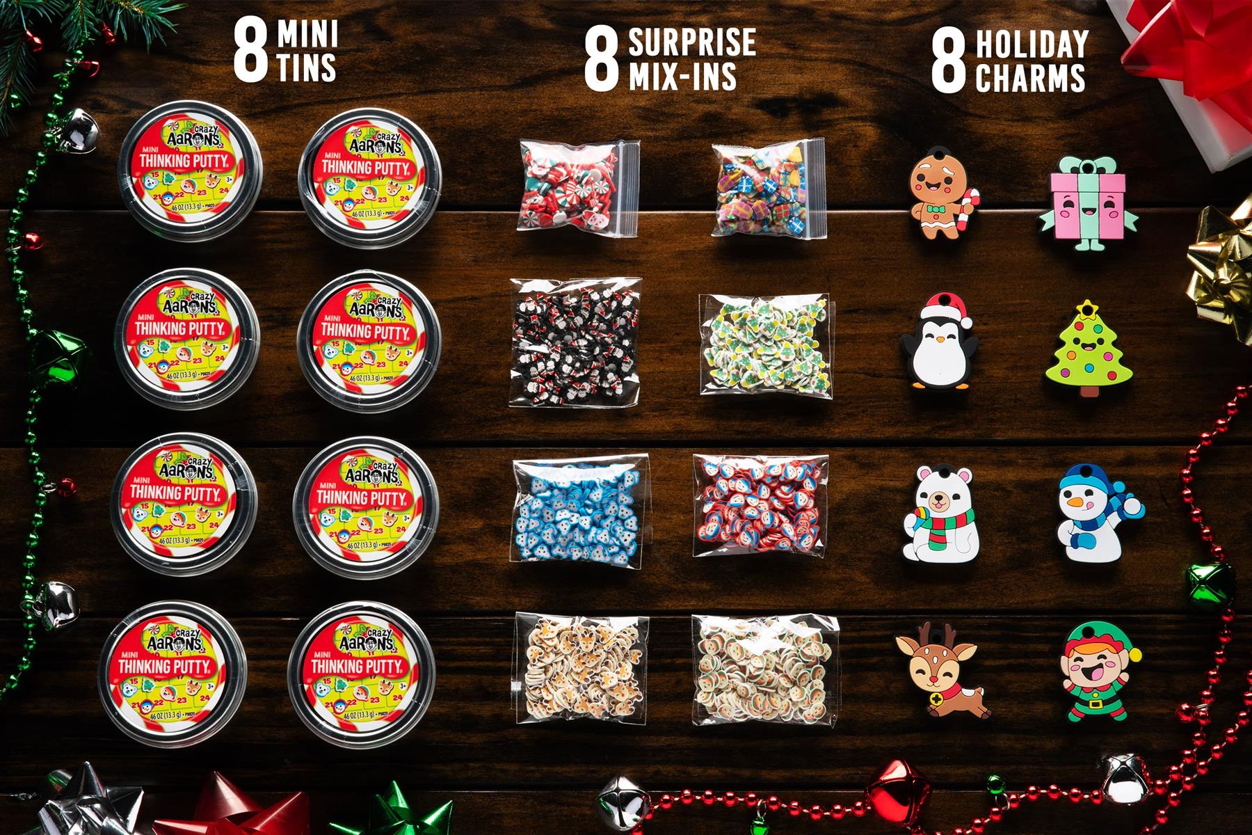 Crazy Aarons Thinking Putty Advent Calendar