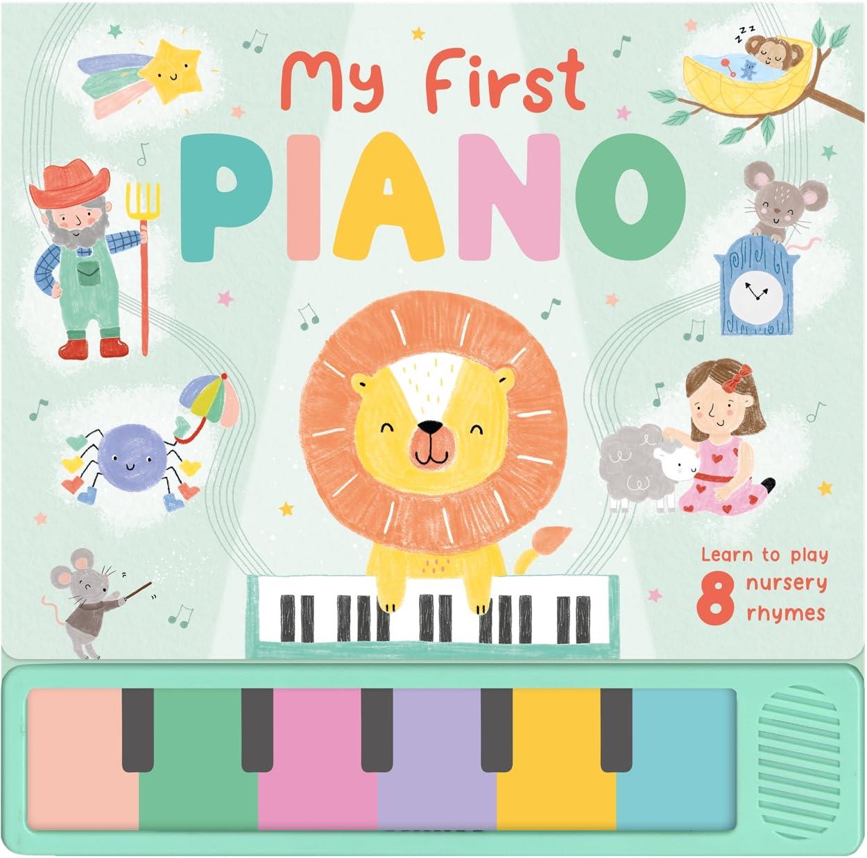 My First Piano Nursery Rhyme Hard Cover Book