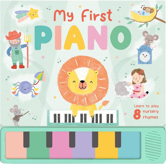 My First Piano Nursery Rhyme Hard Cover Book