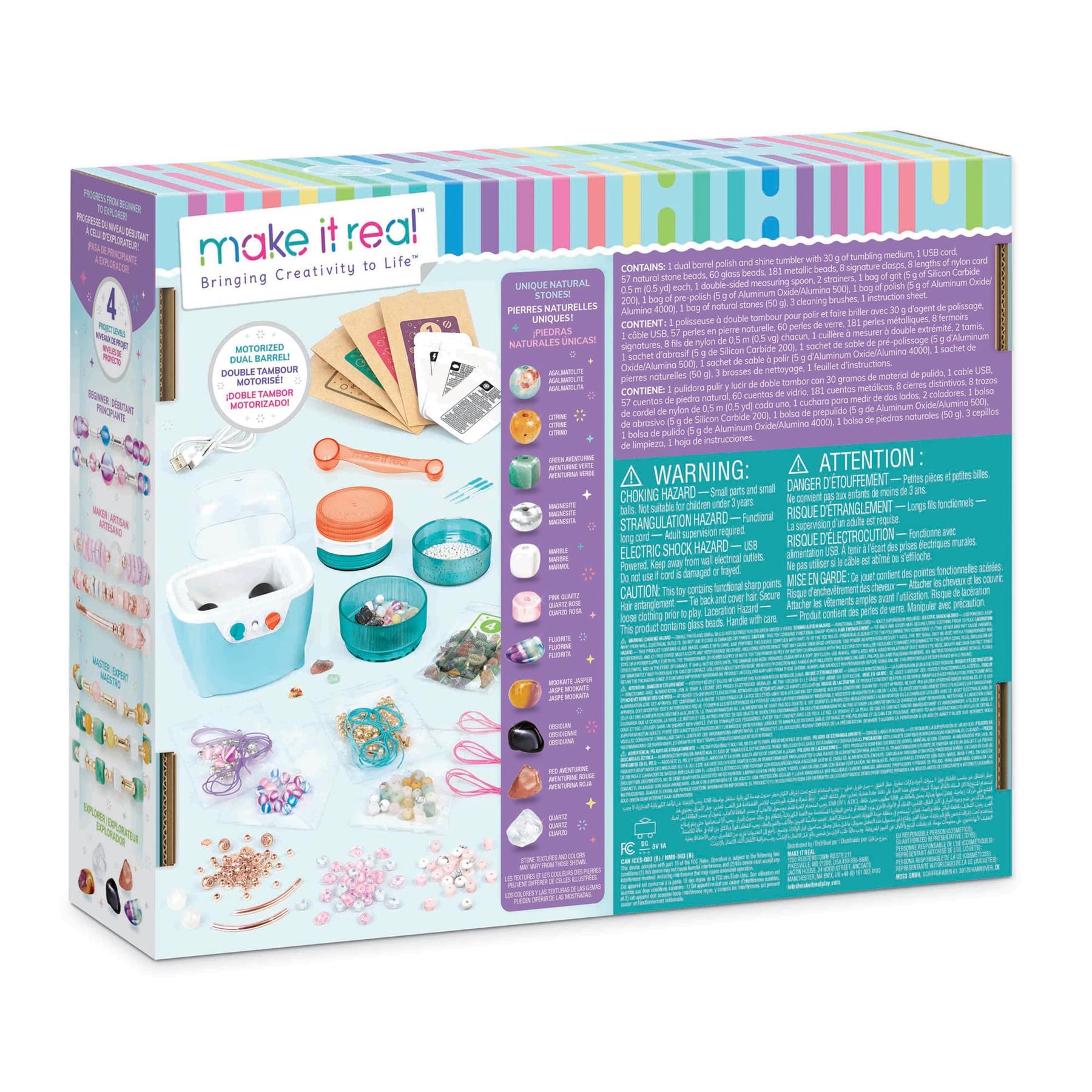 Make It Real Polish and Shine Bead Tumbler