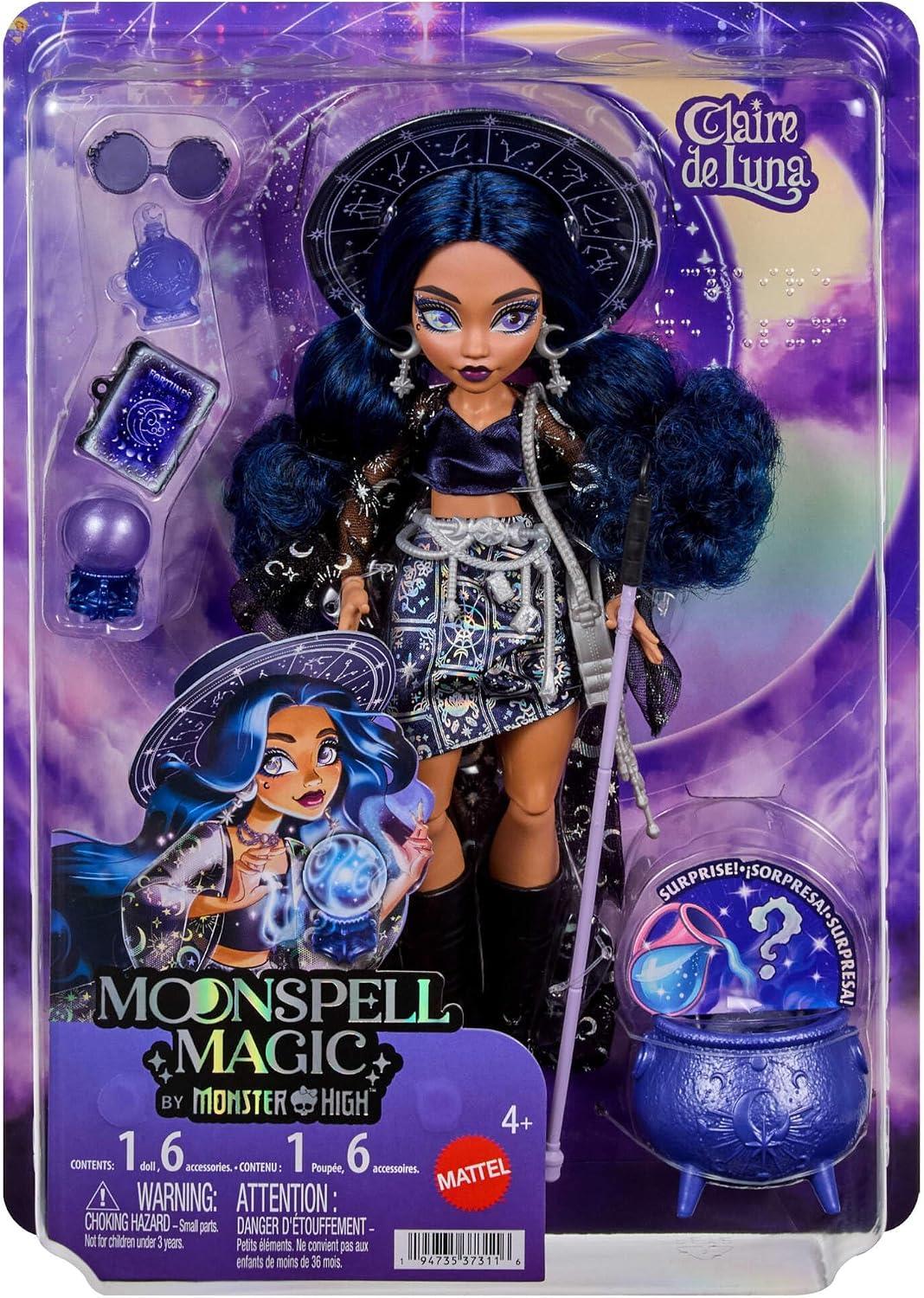Moonspell Magic By Monster High Doll - Claire de Luna