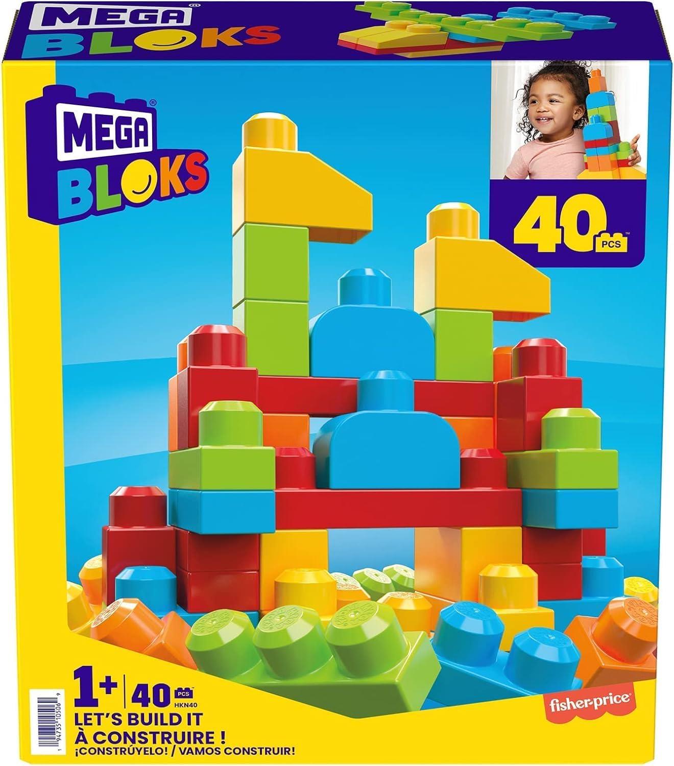 MEGA Bloks Let's Build It Building Block Set