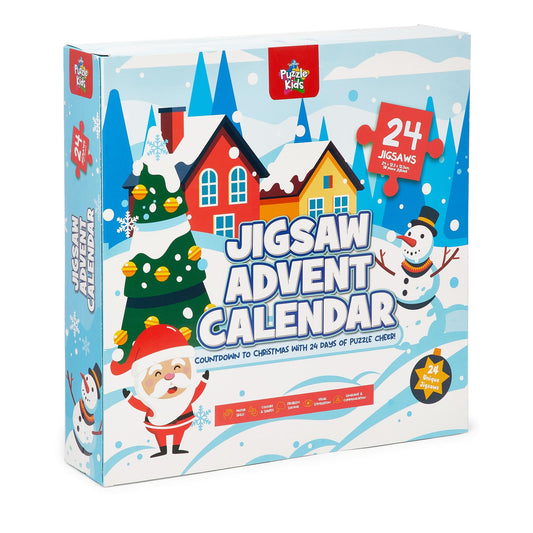 Toymania 24-Day Jigsaw Puzzle Advent Calendar