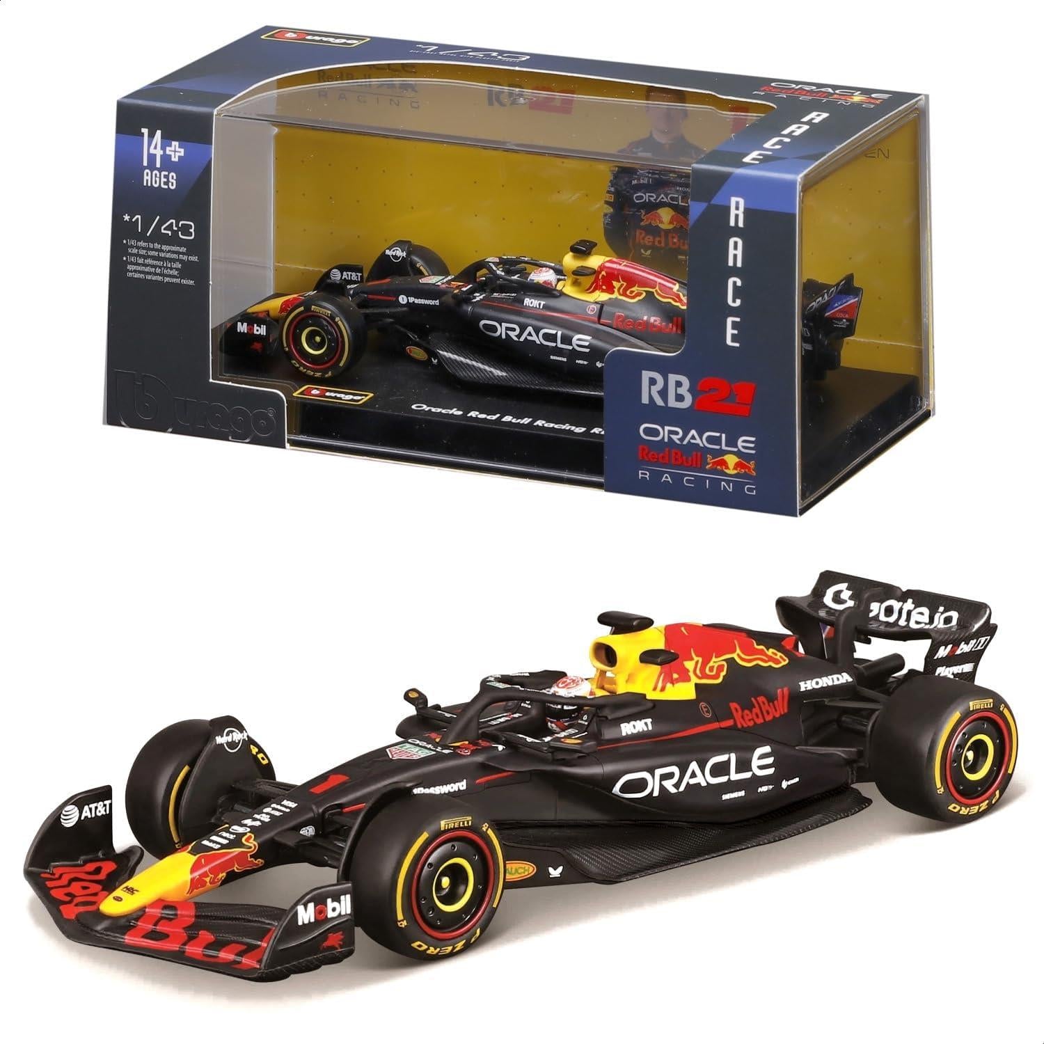 F1 1:43 Die-Cast Scale Race Car - Redbull RB21