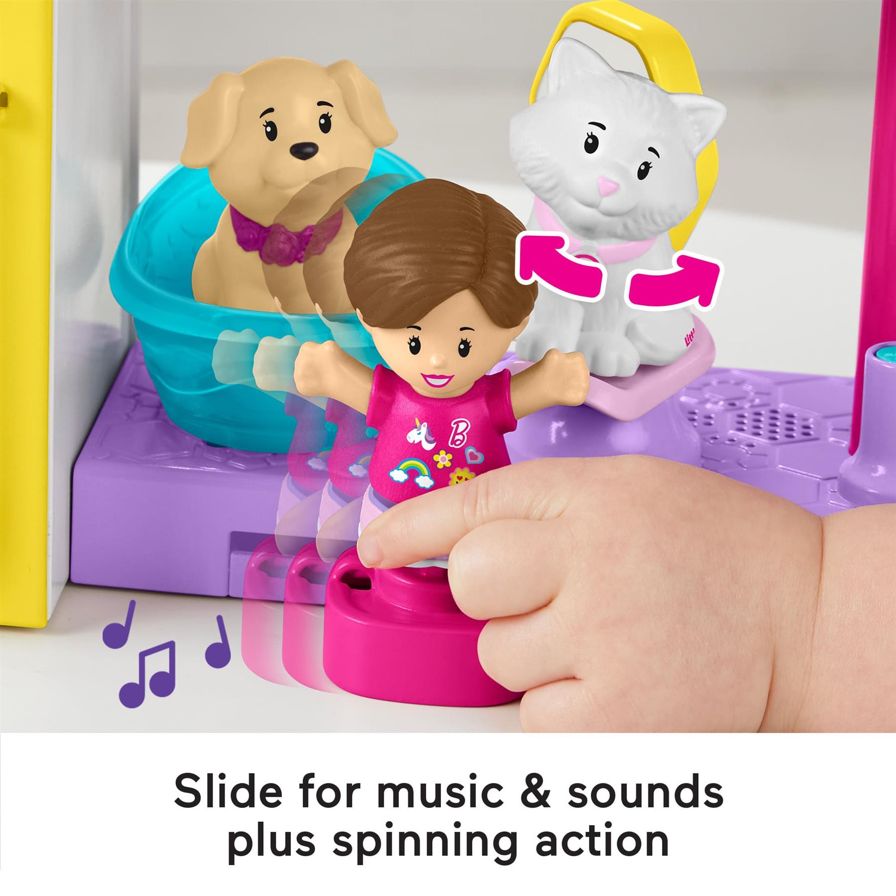 Fisher-Price Little People Barbie Play & Care Pet Spa Playset