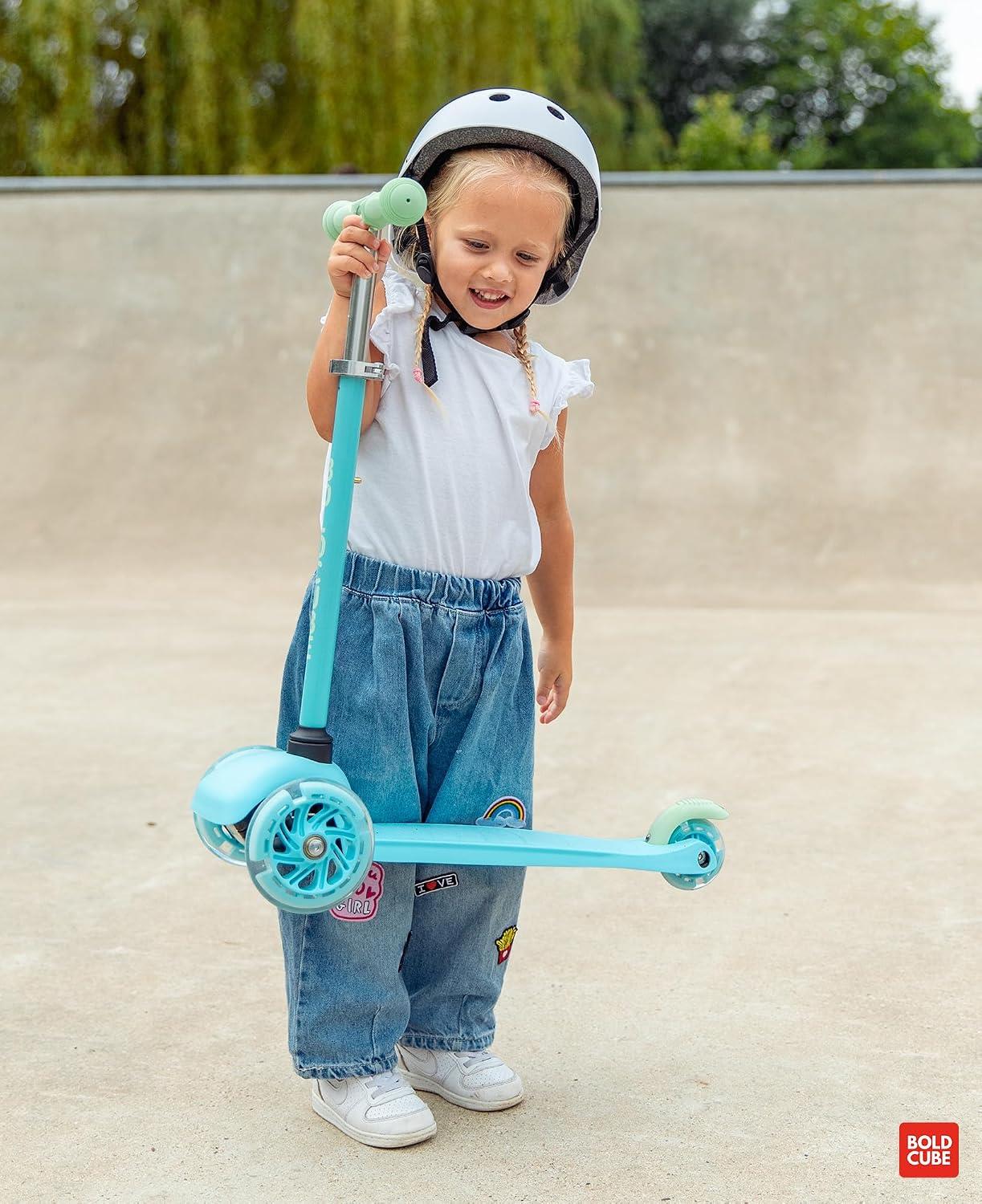 Boldcube Teeny 3 Wheel Scooter - Blue