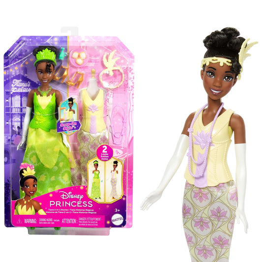 Disney Princess 2-in-1 Stories Fashion Dolls - Tiana