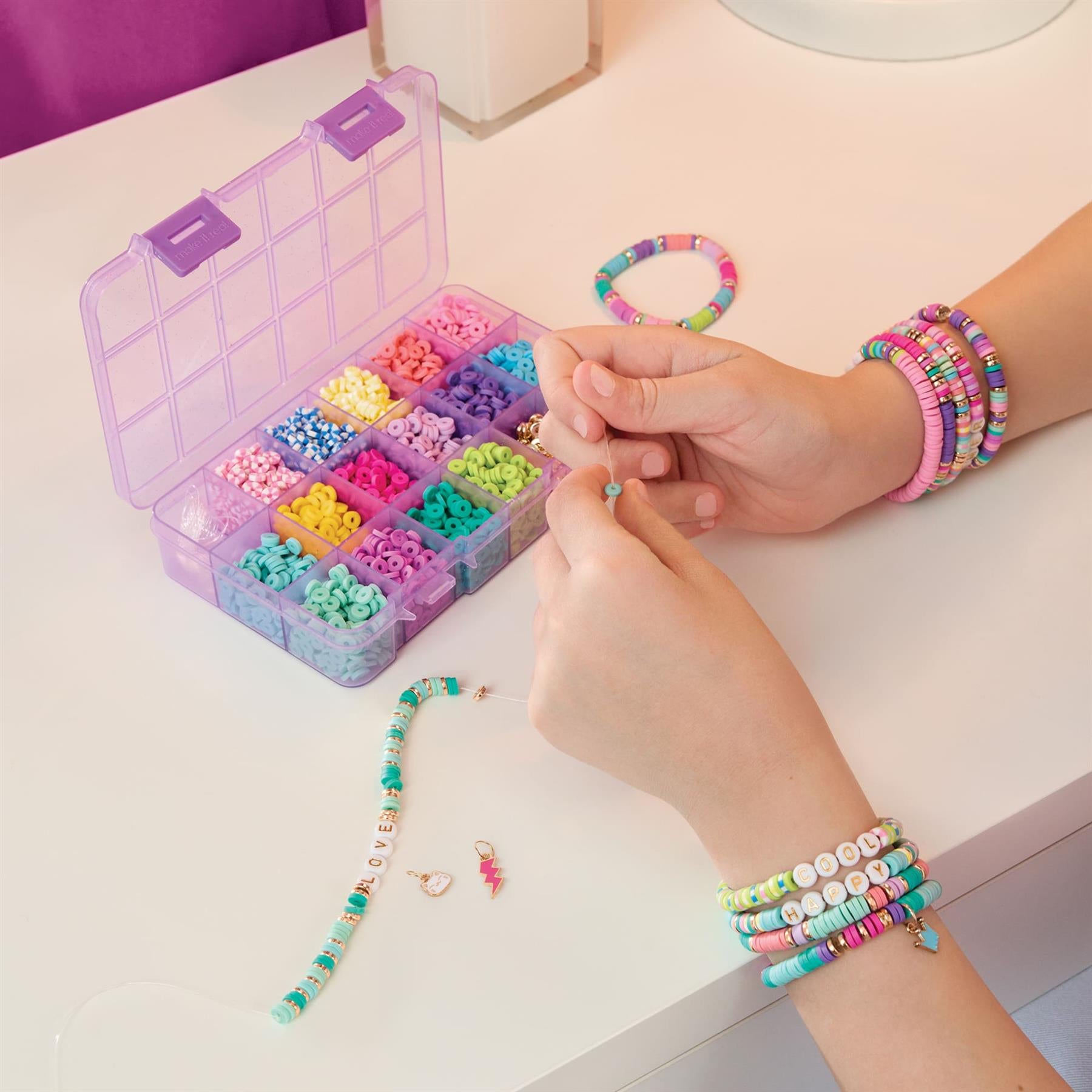 Make It Real Heishi Craze Beads Set with Case