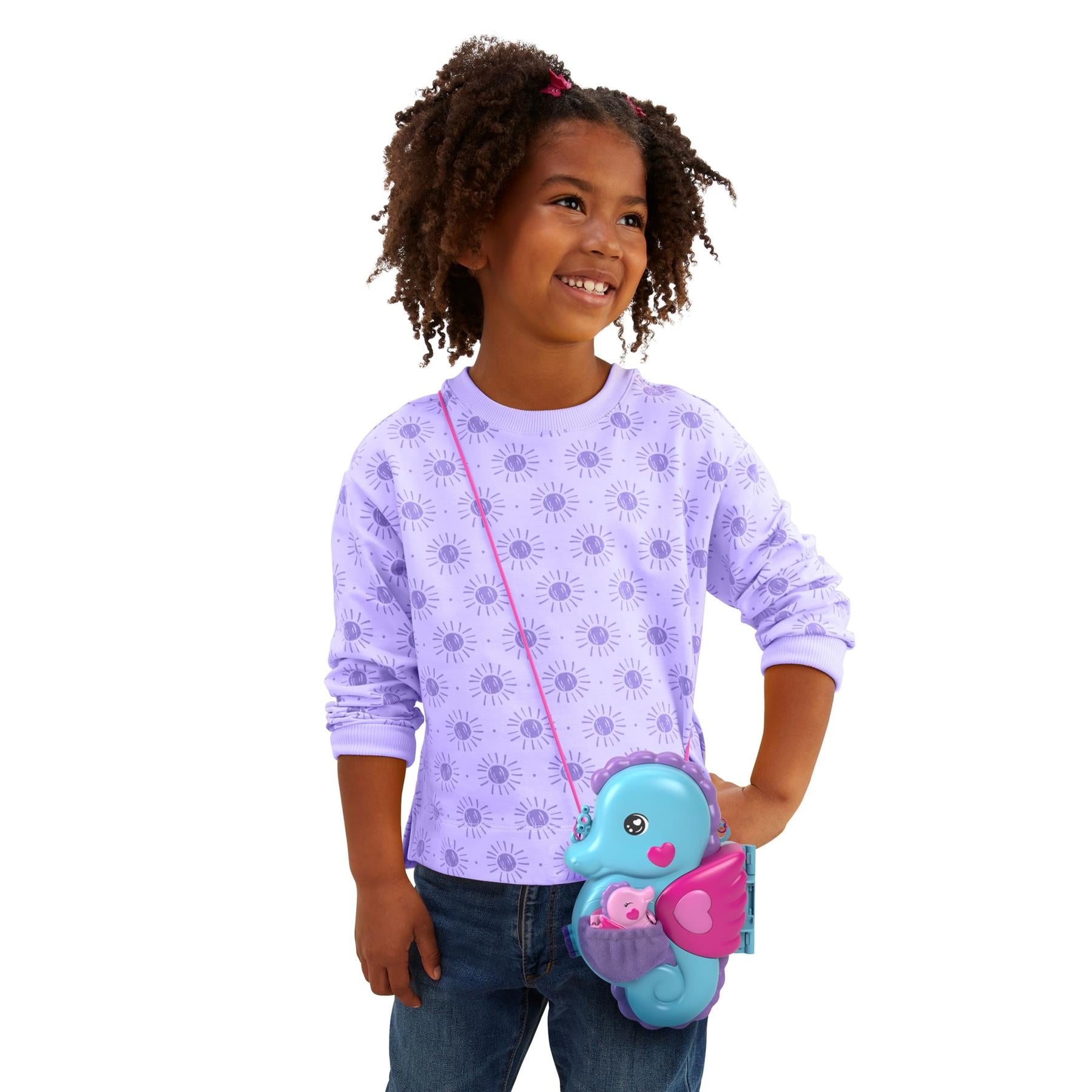 Polly Pocket Daddy & Me Seahorse Purse