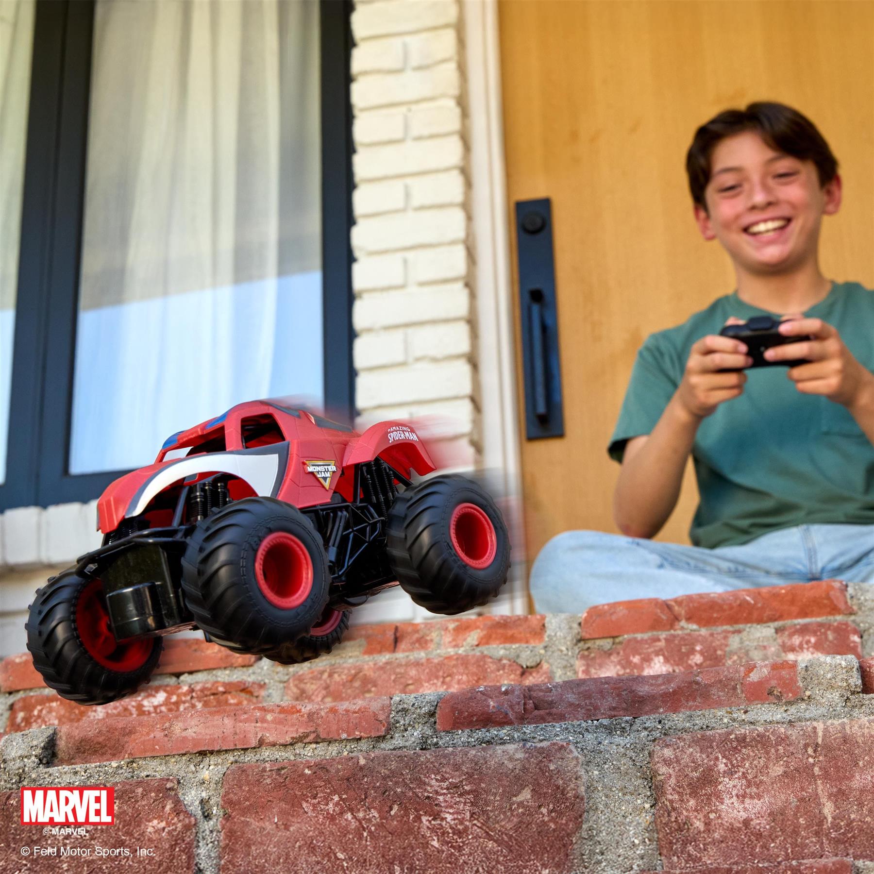 Monster Jam Marvel The Amazing Spider-Man RC Monster Truck