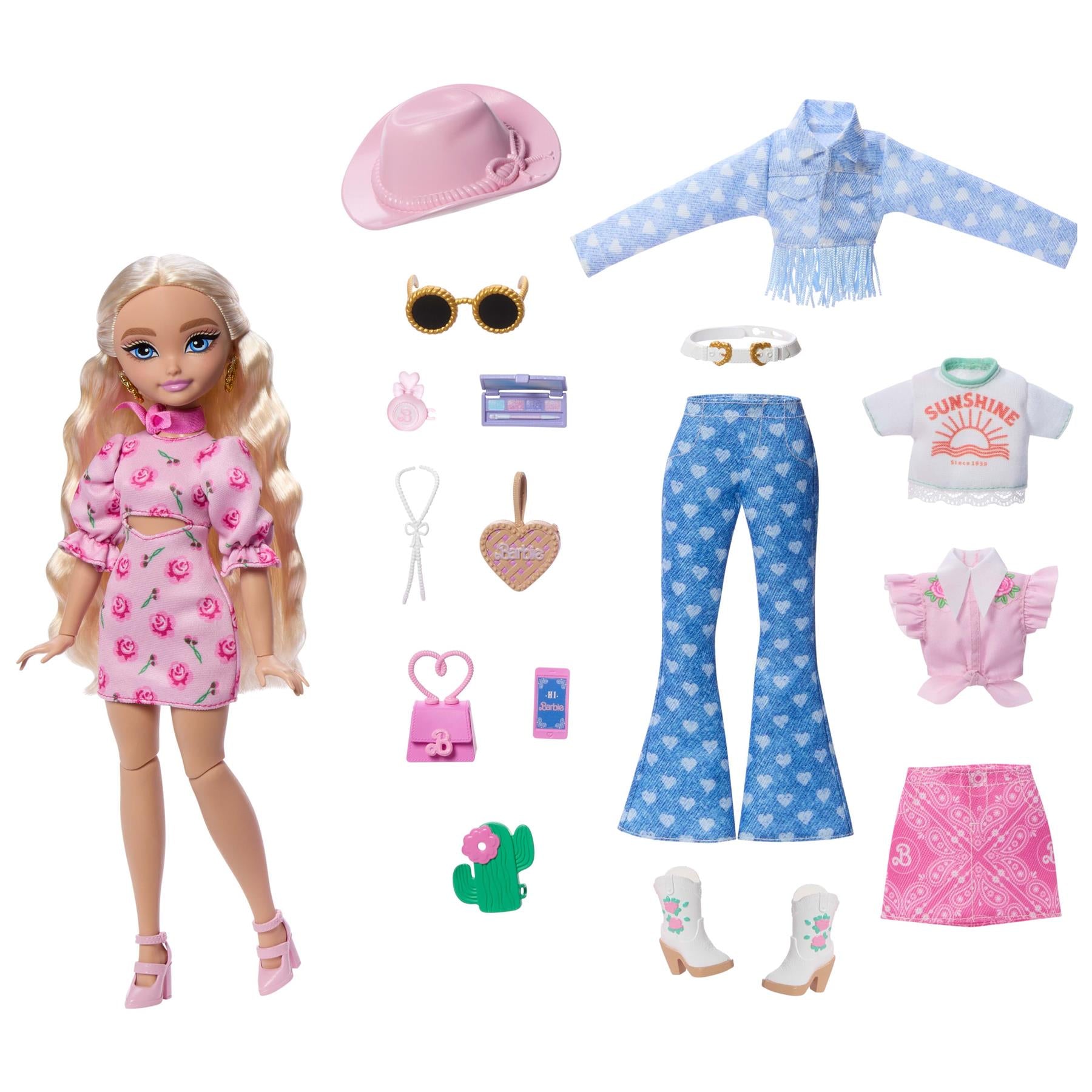 Barbie Dream Besties Festival Looks Set with Barbie Malibu Doll