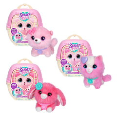 Scruff-A-Luvs Surprise Pink Assorted Pet with Carrier