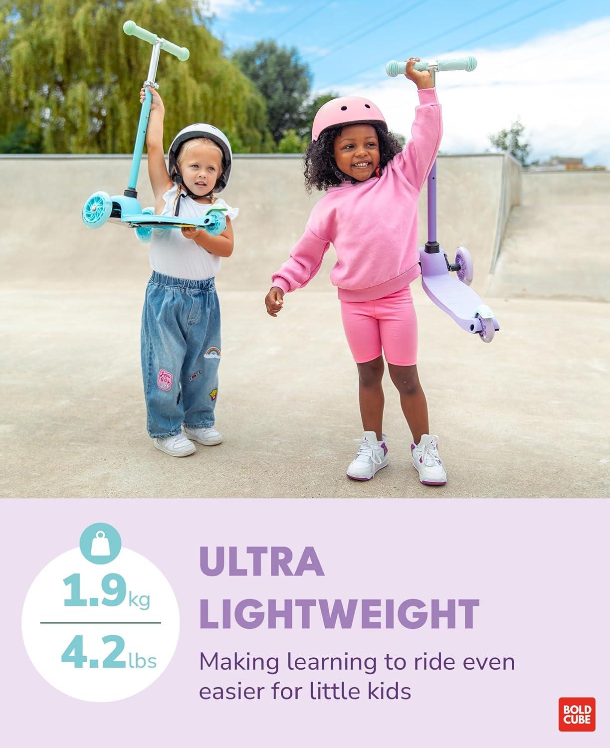 Boldcube Teeny 3 Wheel Scooter - Lilac
