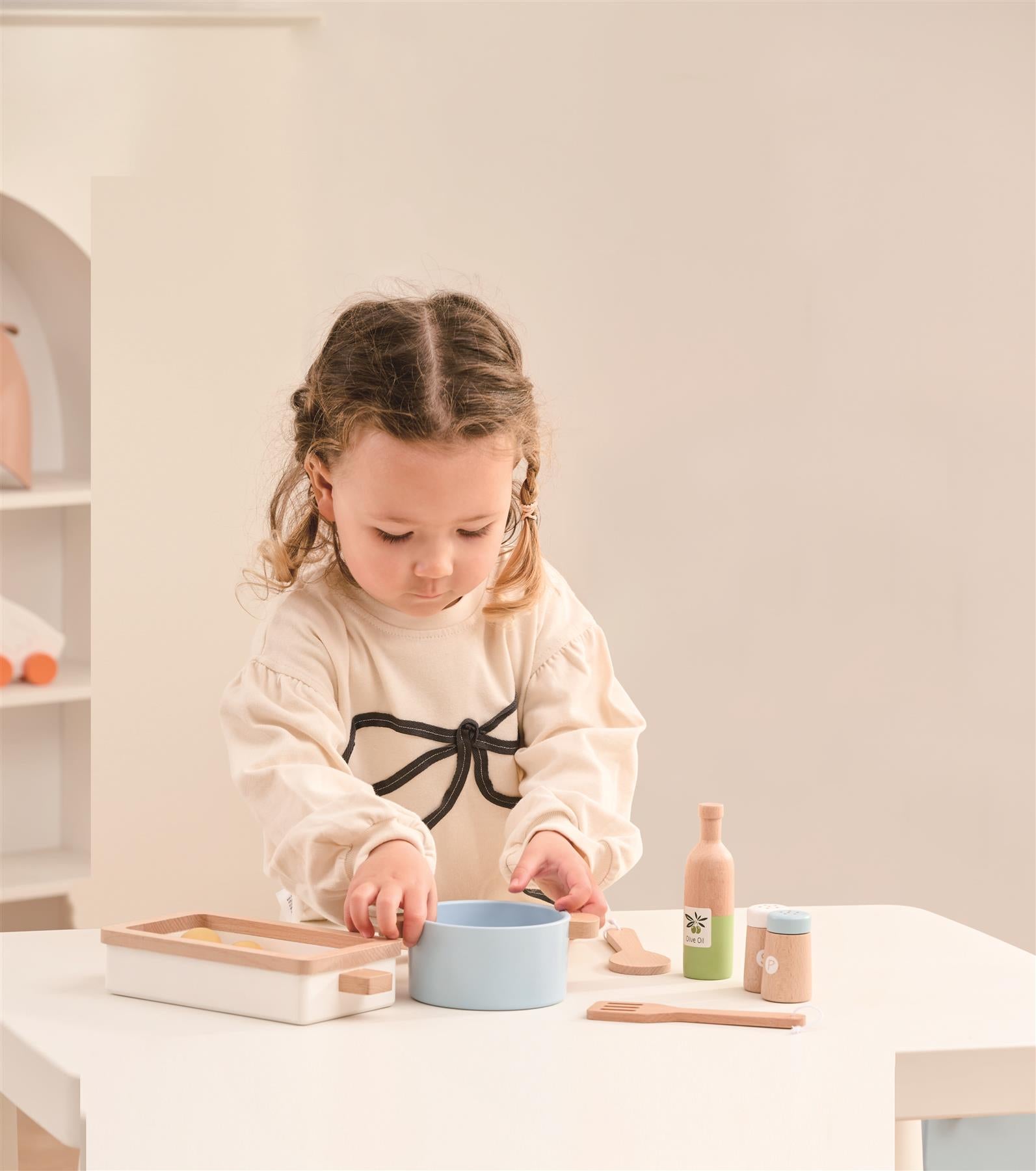Lelin Wooden Cooking Set