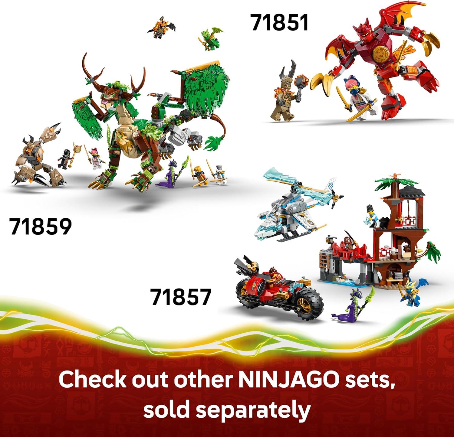 LEGO Ninjago Dragons Rising Jay's Transforming Car 71856