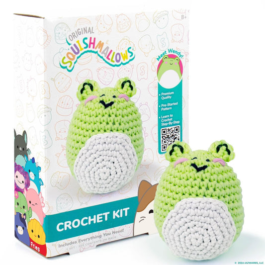 Original Squishmallows - Wendy the Frog Crochet Kit