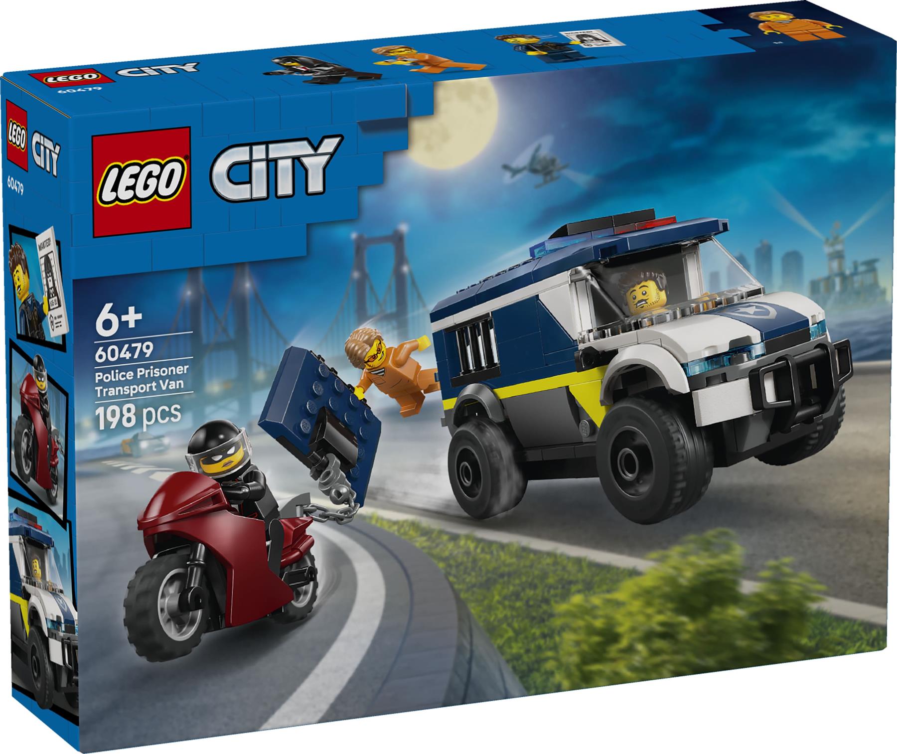 LEGO City Police Prisoner Transport Van Toy 60479