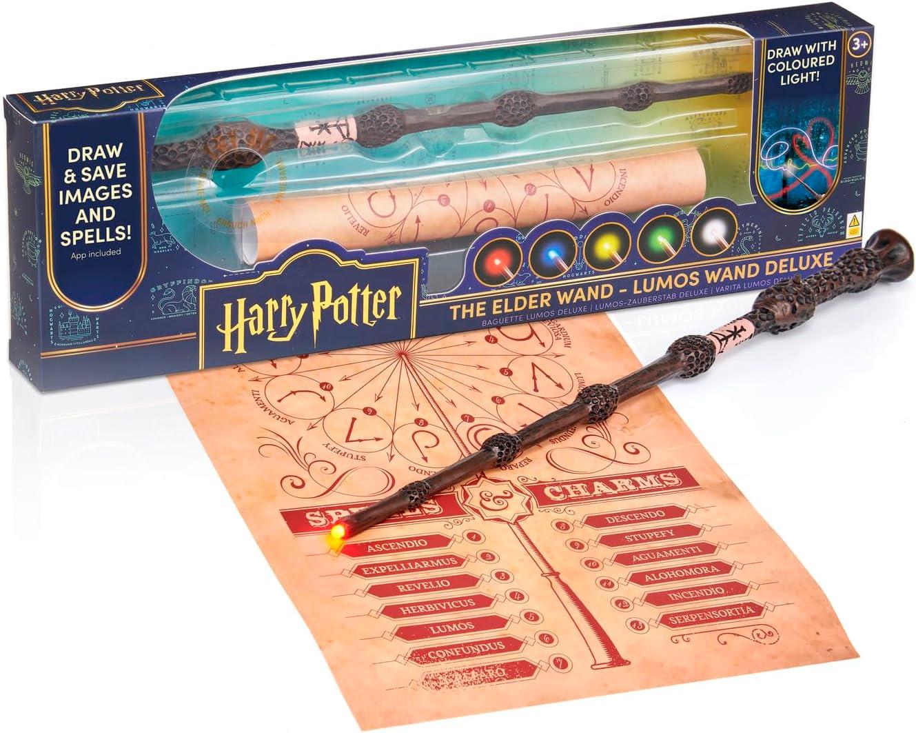 Harry Potter Deluxe Lumos Light Up Magic Wand - The Elder