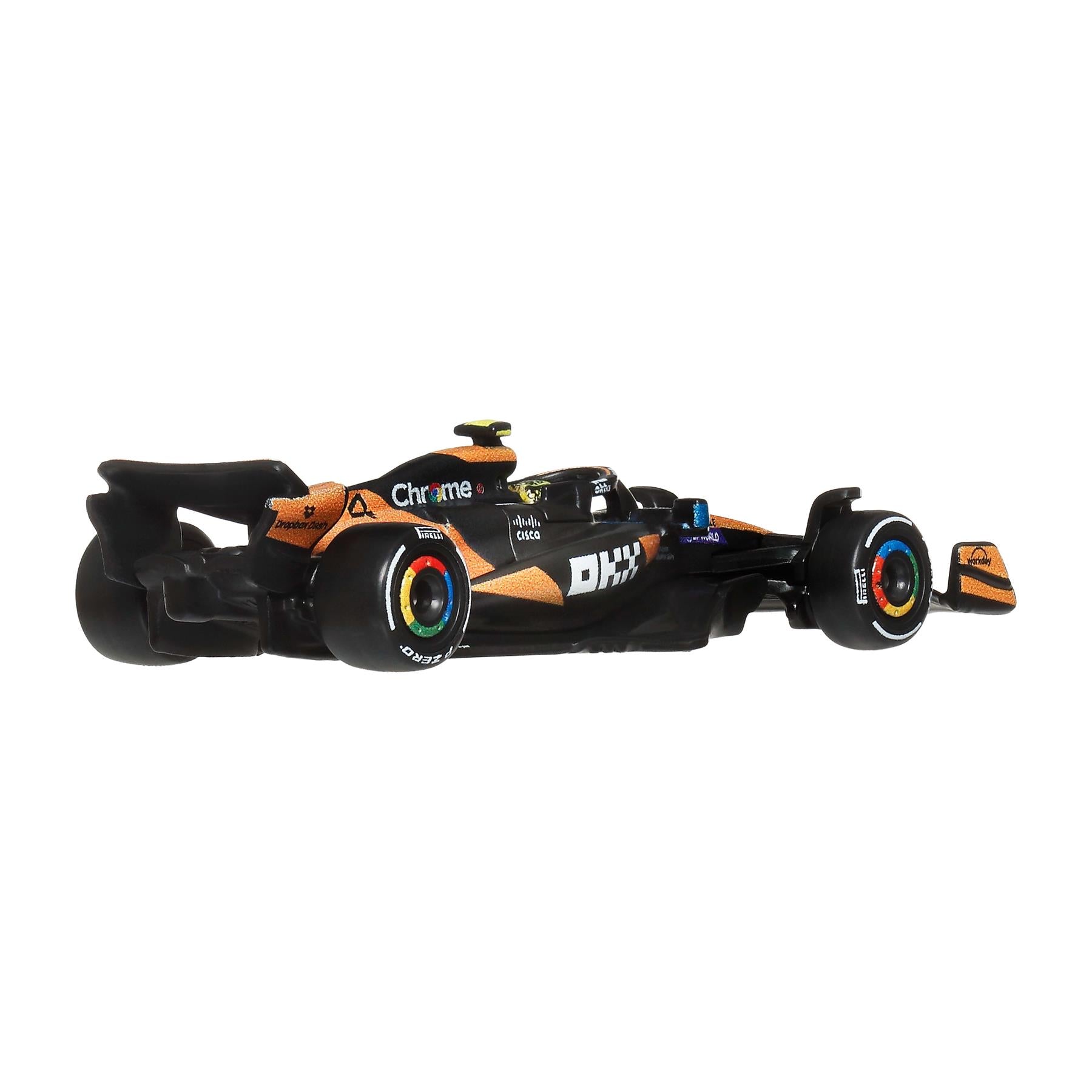Hot Wheels 1:64 Scale Premium Die-Cast Formula 1 McLaren Lando Norris #4