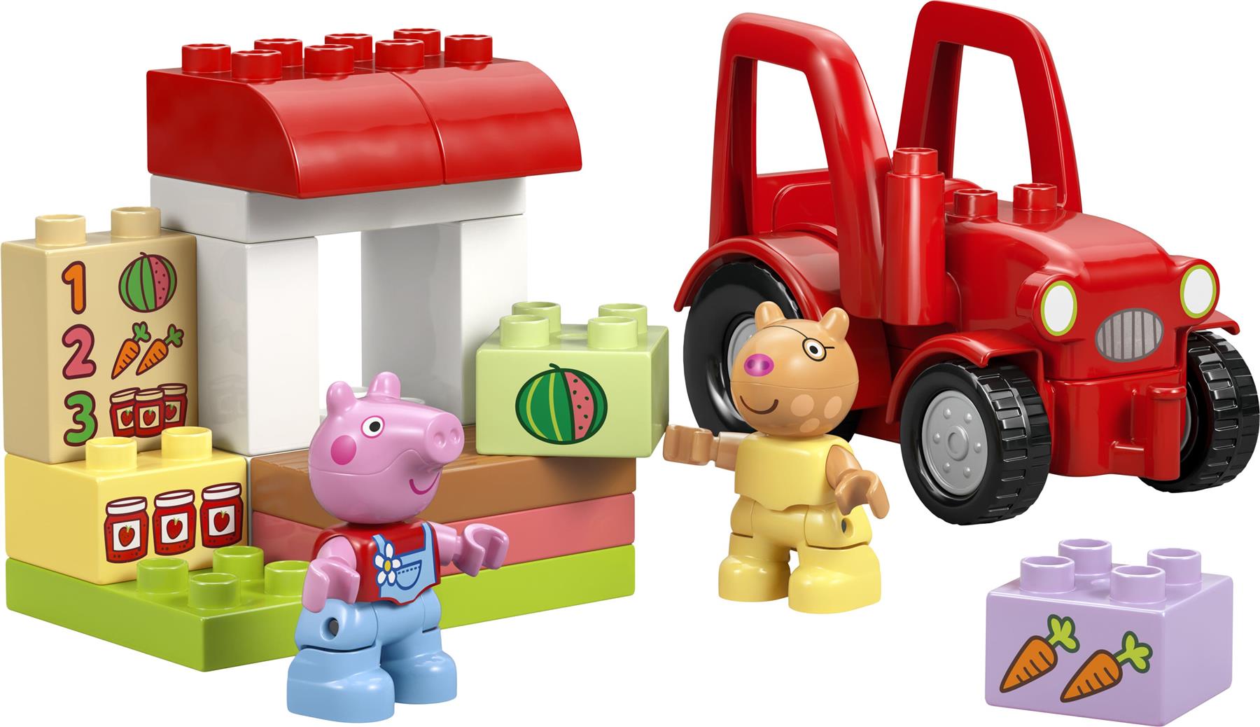 LEGO Duplo Peppa Pig Tractor and Market 10468