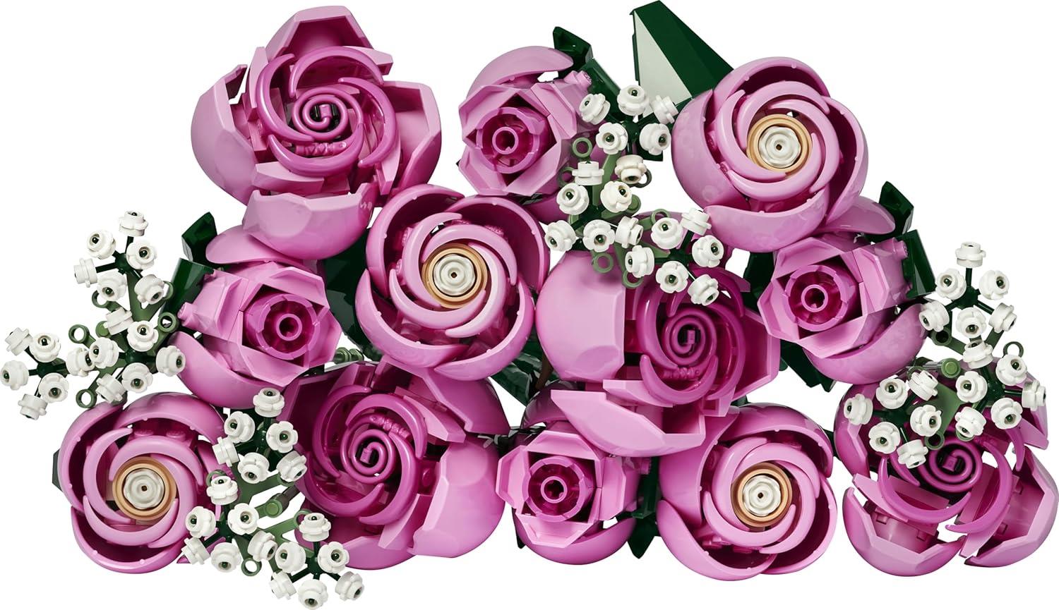 LEGO Botanicals Bouquet of Pink Roses 10374