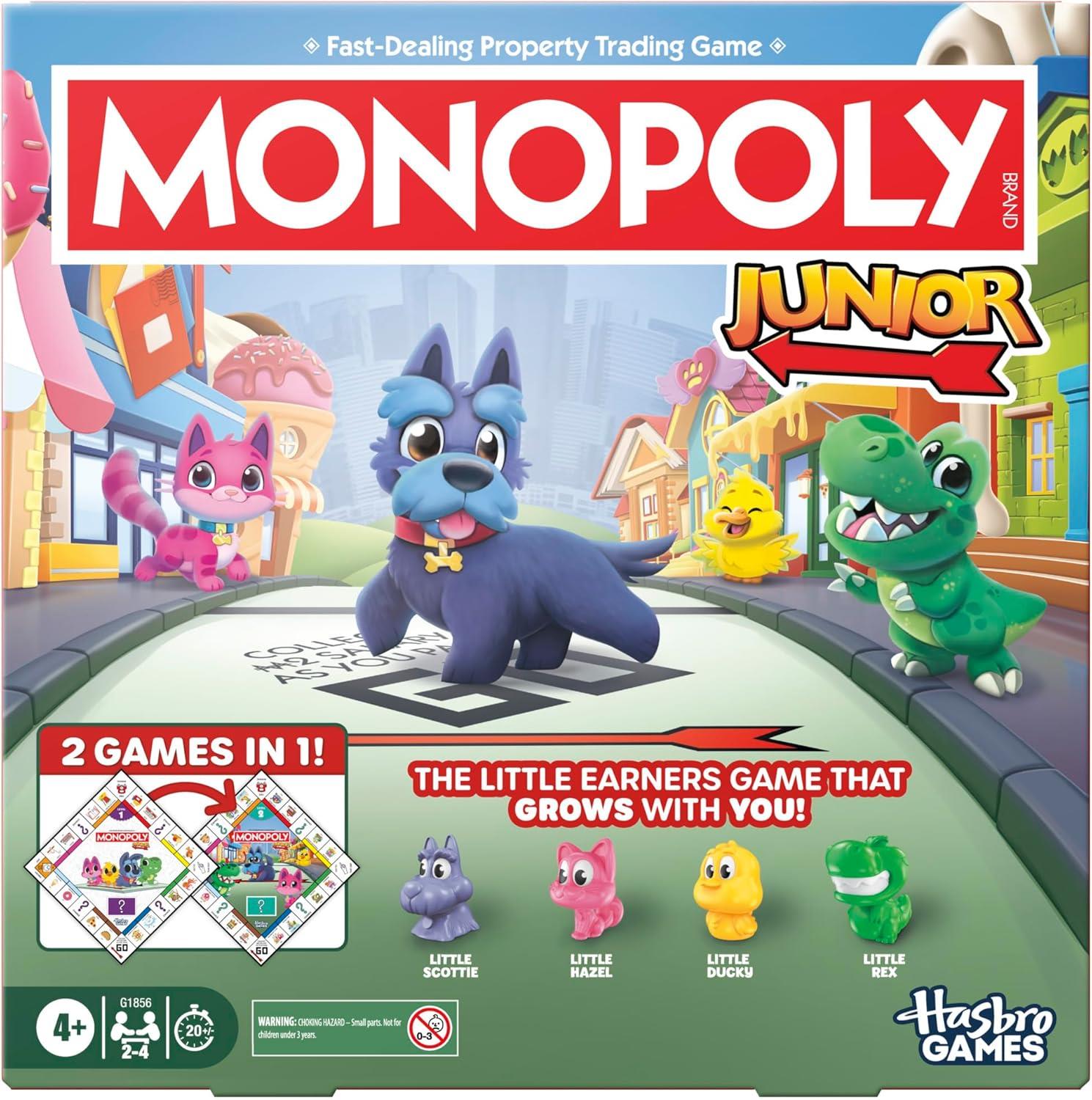 Monopoly Junior Board Game 2026 Edition