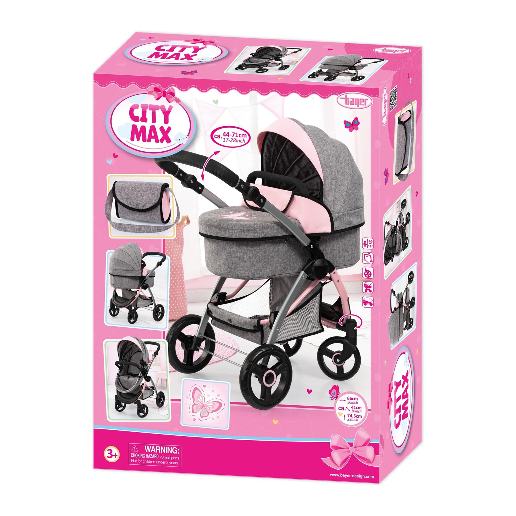 Bayer City Max Doll Pram