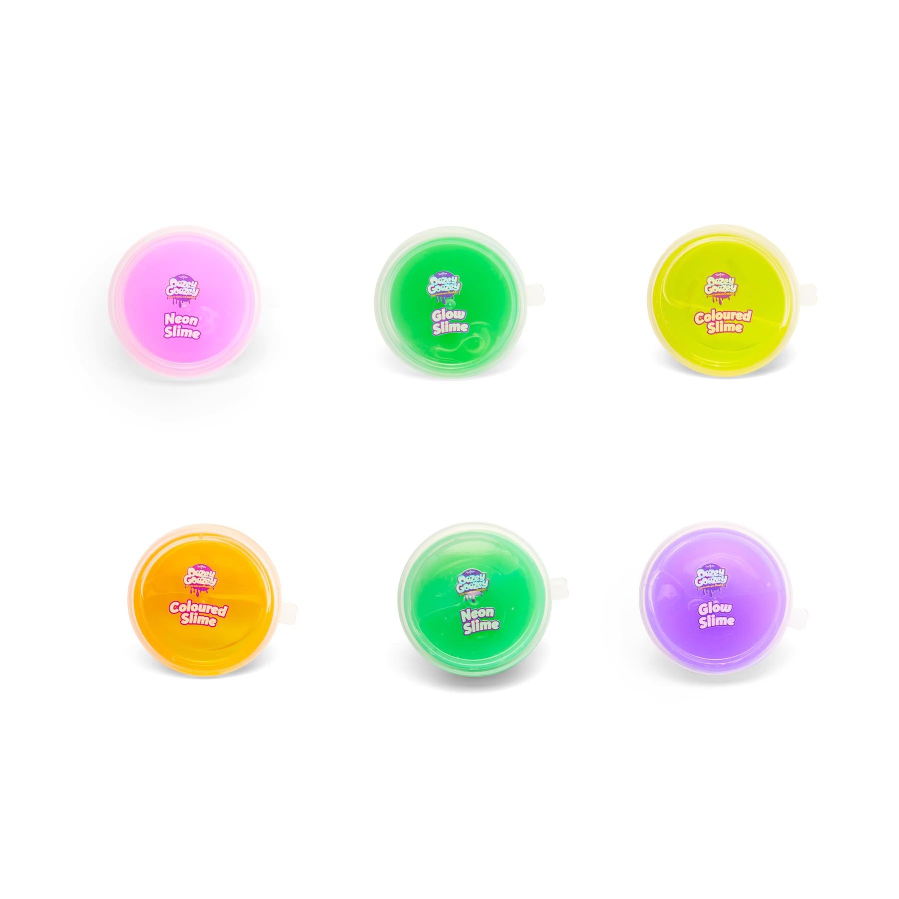 Oozey Goozey 12-piece Mix and Squish Slime Kit