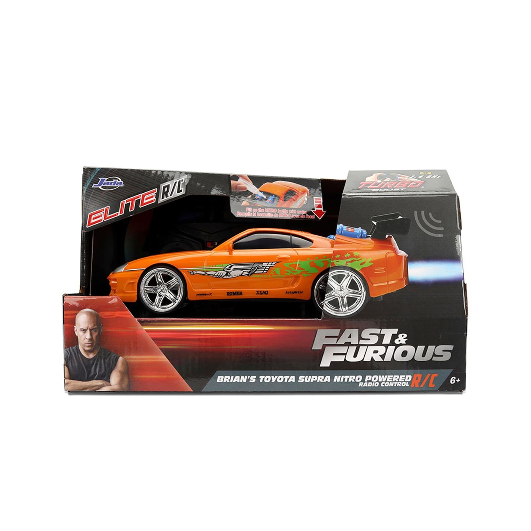 Fast & Furious Brian's Toyota Supra NOS Powered 1:24 Scale RC Vehicle