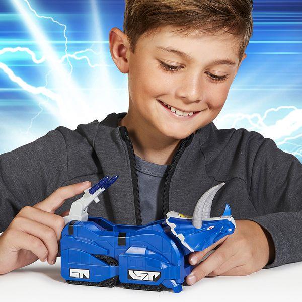 Mighty Morphine Power Rangers Triceratops Dinozord