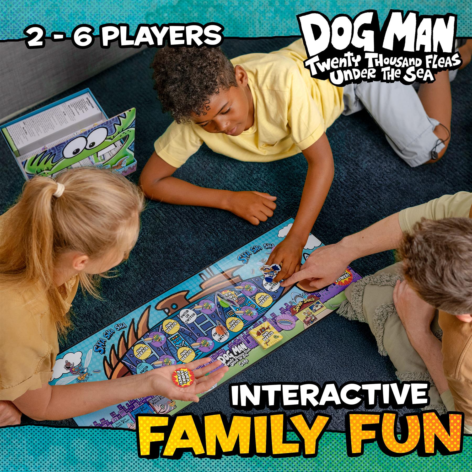 Dogman 20,000 Fleas Under The Sea Game Board Game