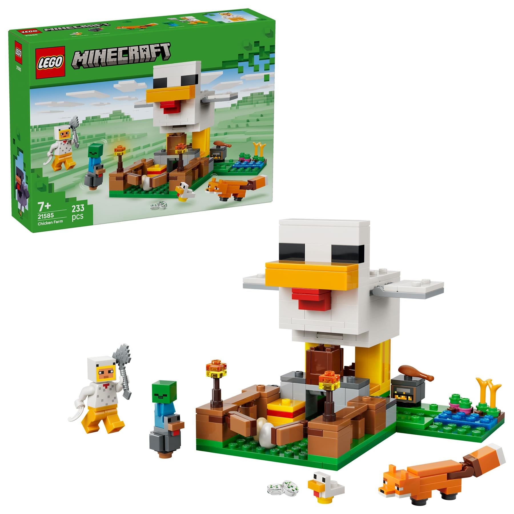 LEGO Minecraft Chicken Farm 21585