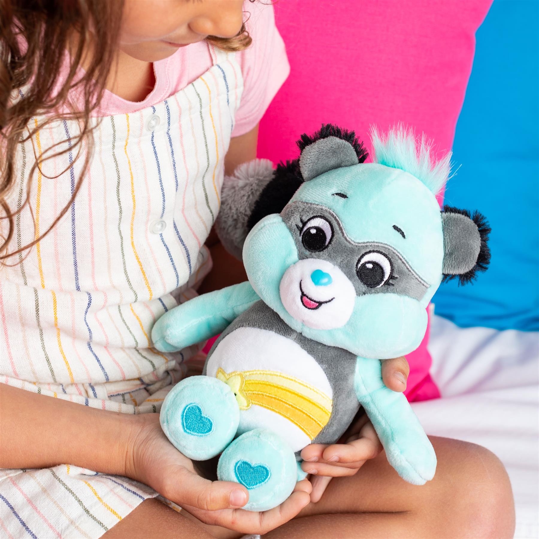 Care Bears 22cm  Racoon Wish Bear