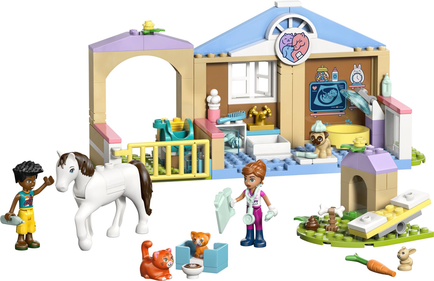 LEGO Friends Animal Vet Clinic Toy Playset 42696