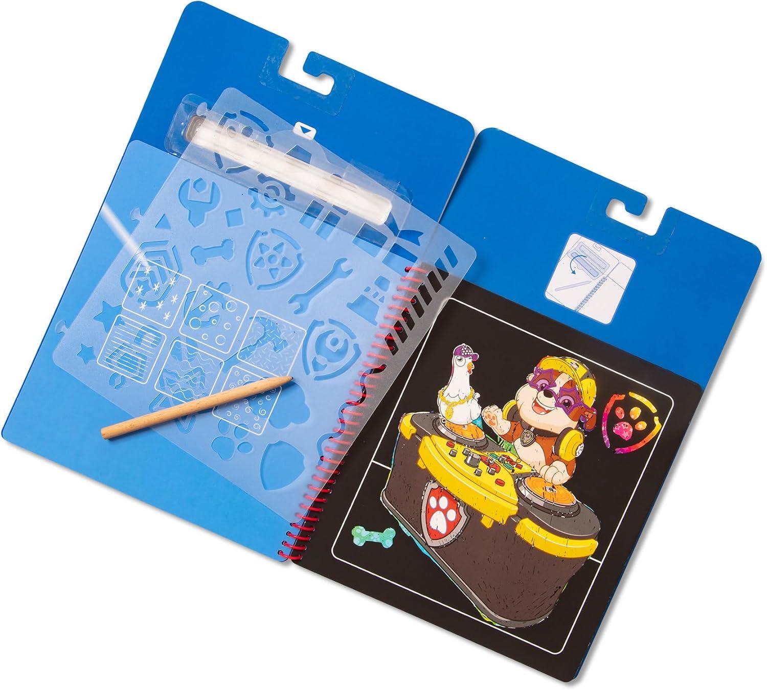 Melissa and Doug PAW Patrol Scratch Art Pad - Chase