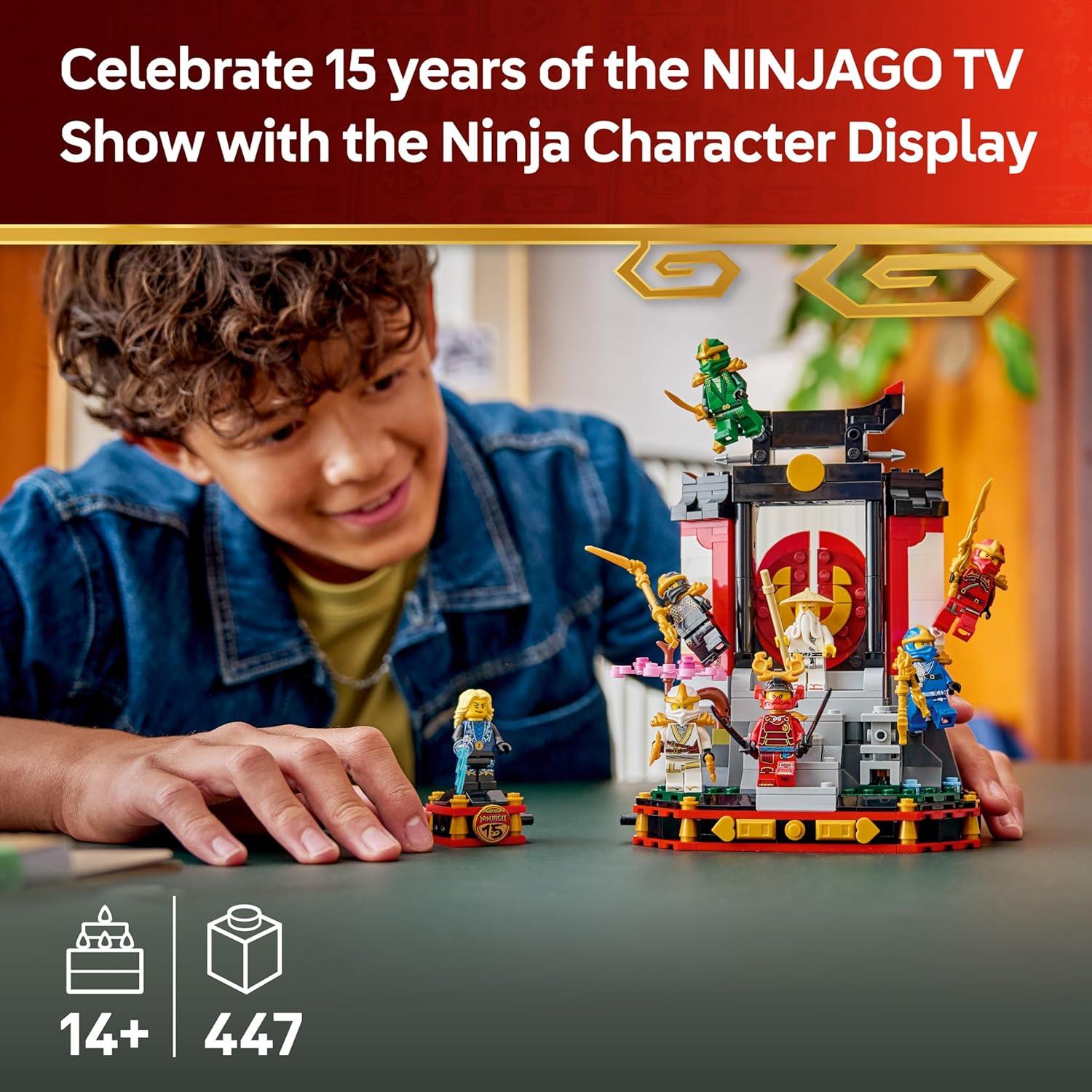 LEGO Ninjago Ninja Character Display 15th Anniversary 71866