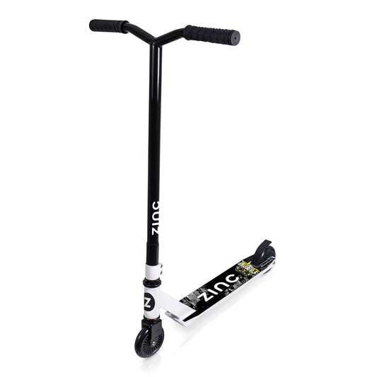 Zinc Backbone Stunt Scooter White