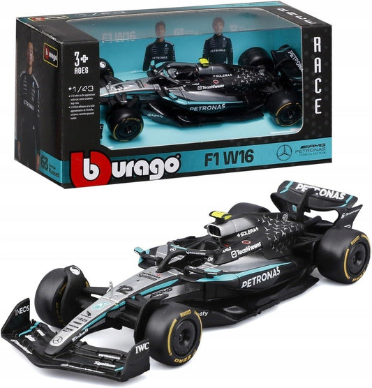 Burago F1 1:43 Die-Cast Scale Race Car - AMG Petronas