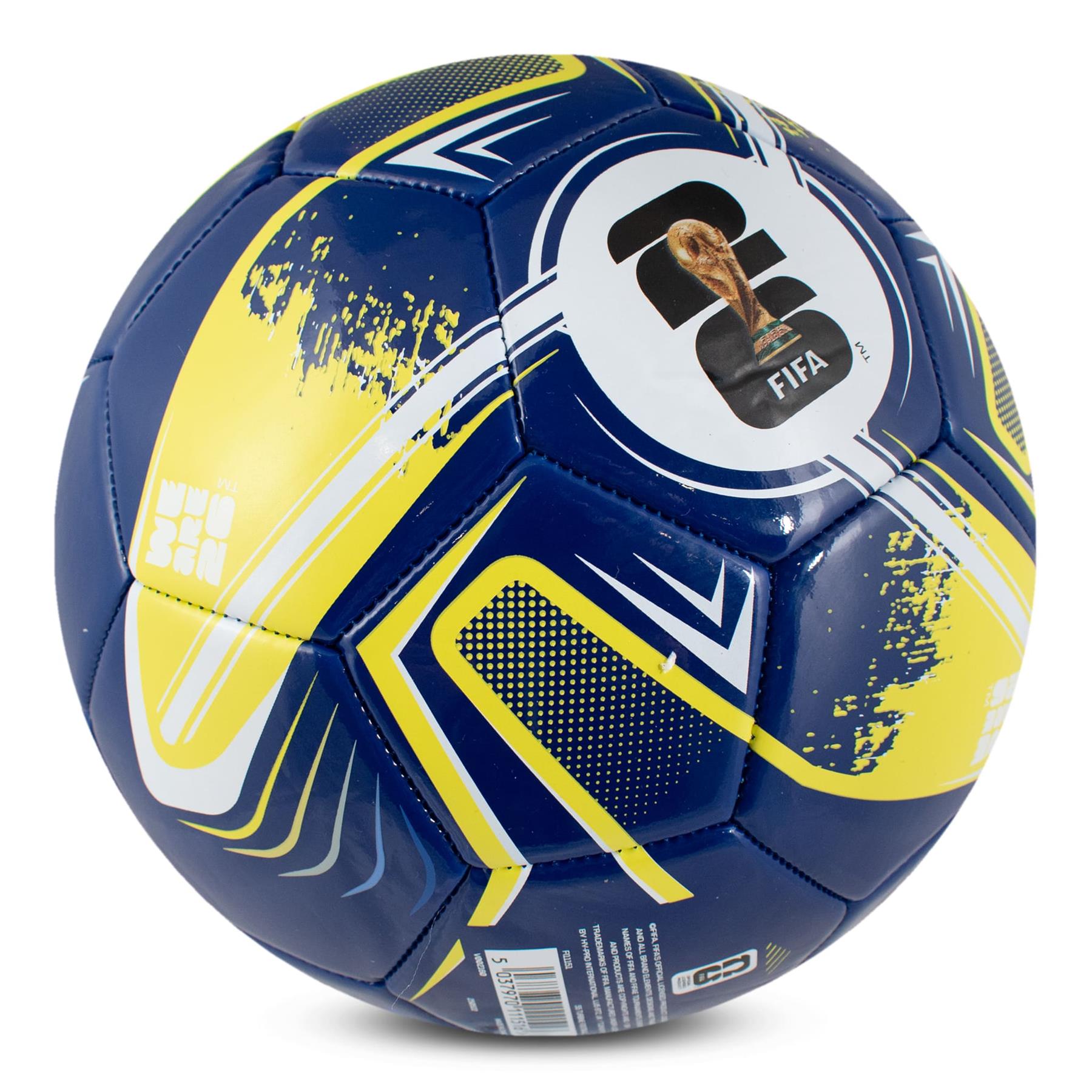FIFA World Cup 26 Size 5 Turbine Football - Blue