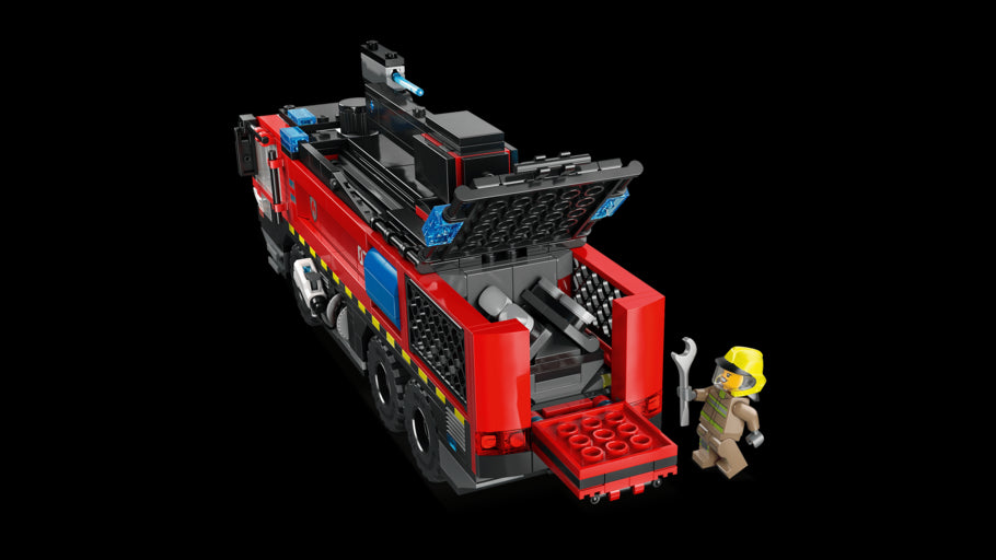 LEGO City Airport Fire Engine Truck Toy 60499