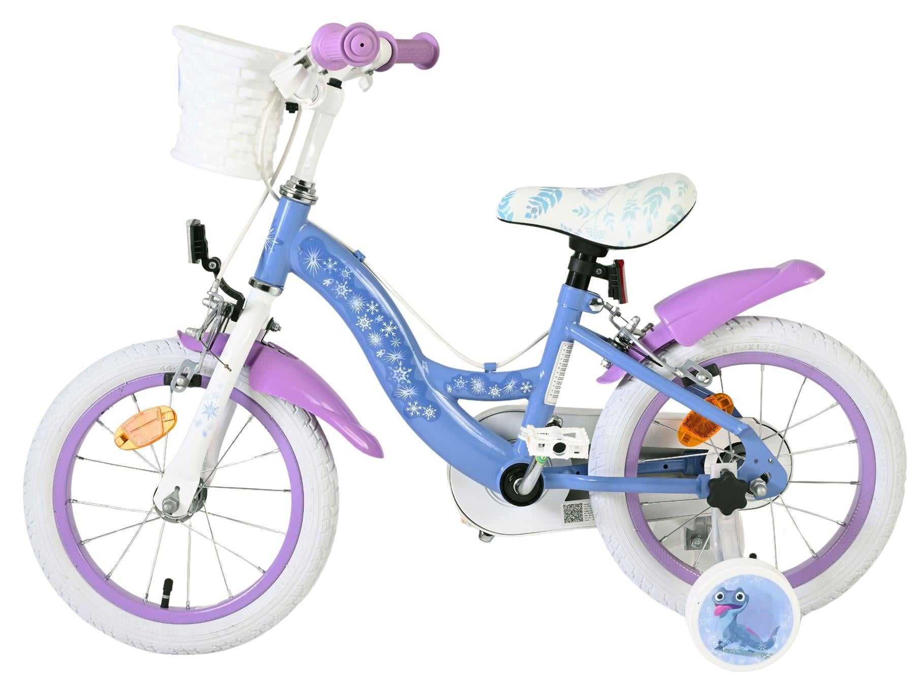 Disney Frozen 2  Two hand brakes 14 Inch Bike - Pink
