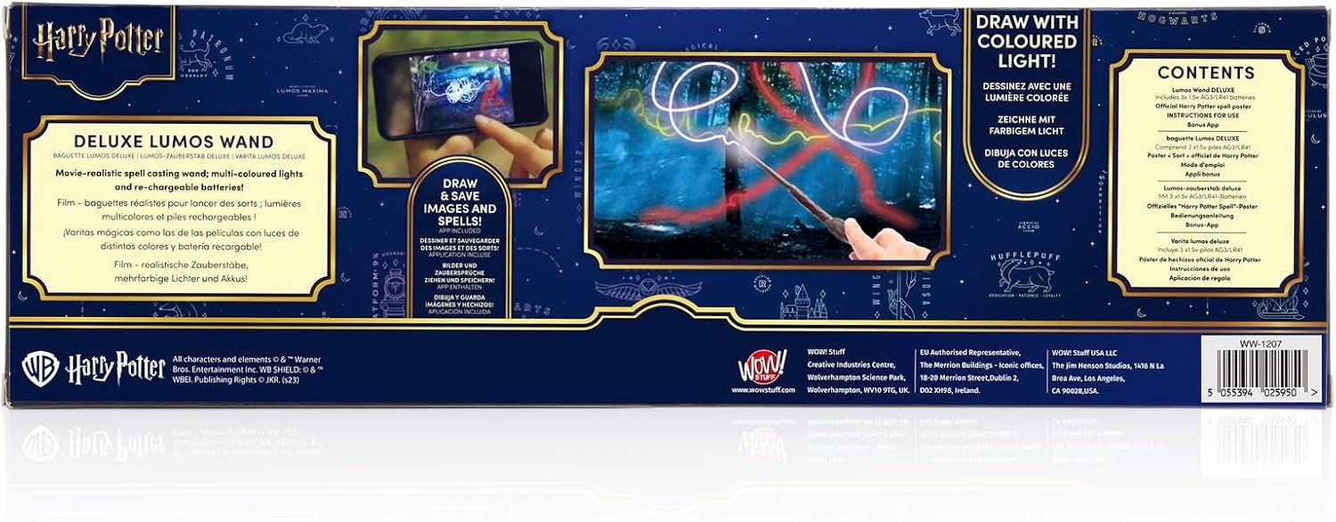 Harry Potter Deluxe Lumos Light Up Magic Wand - Harry Potter