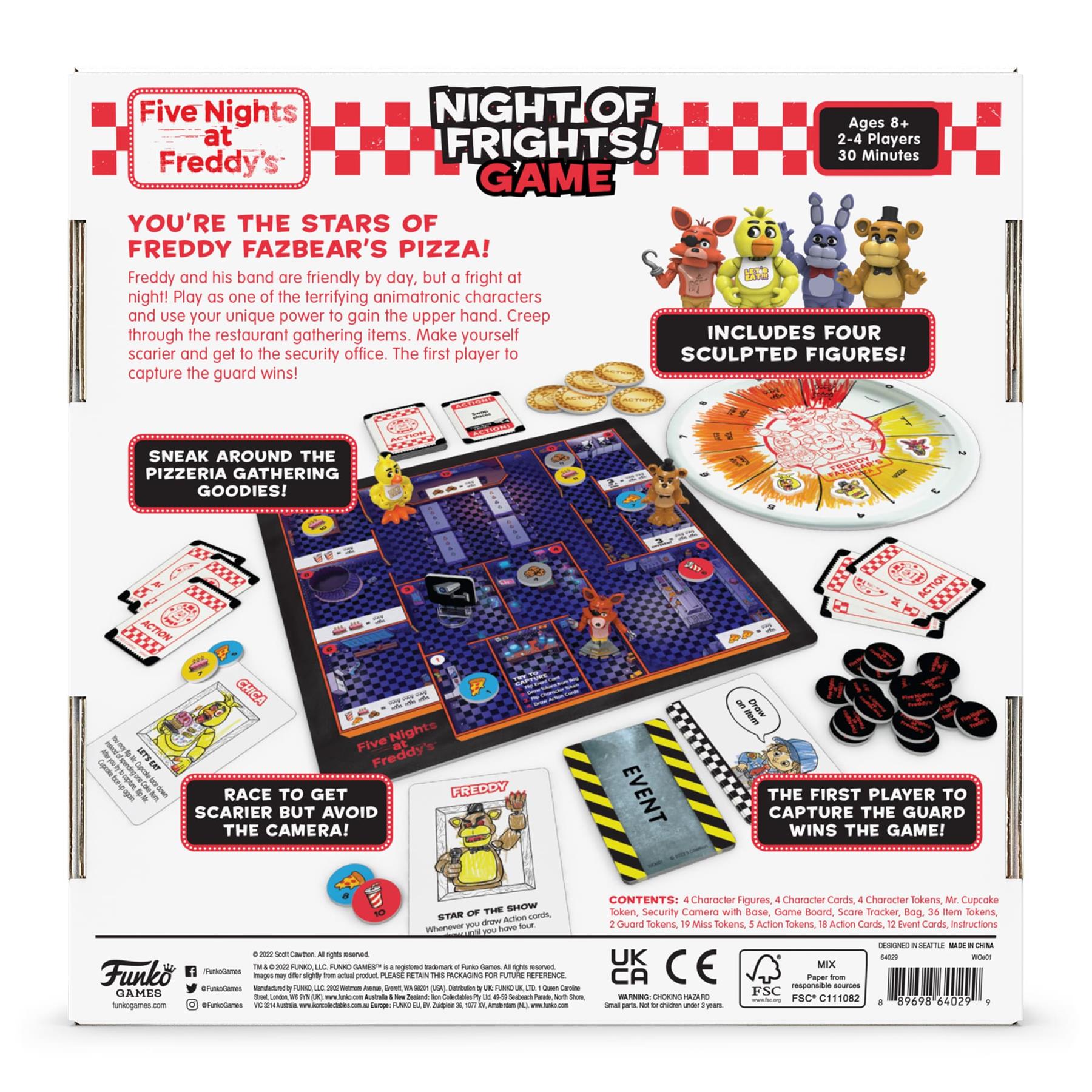 Funko Five Nights at Freddys  Night of Frights Game