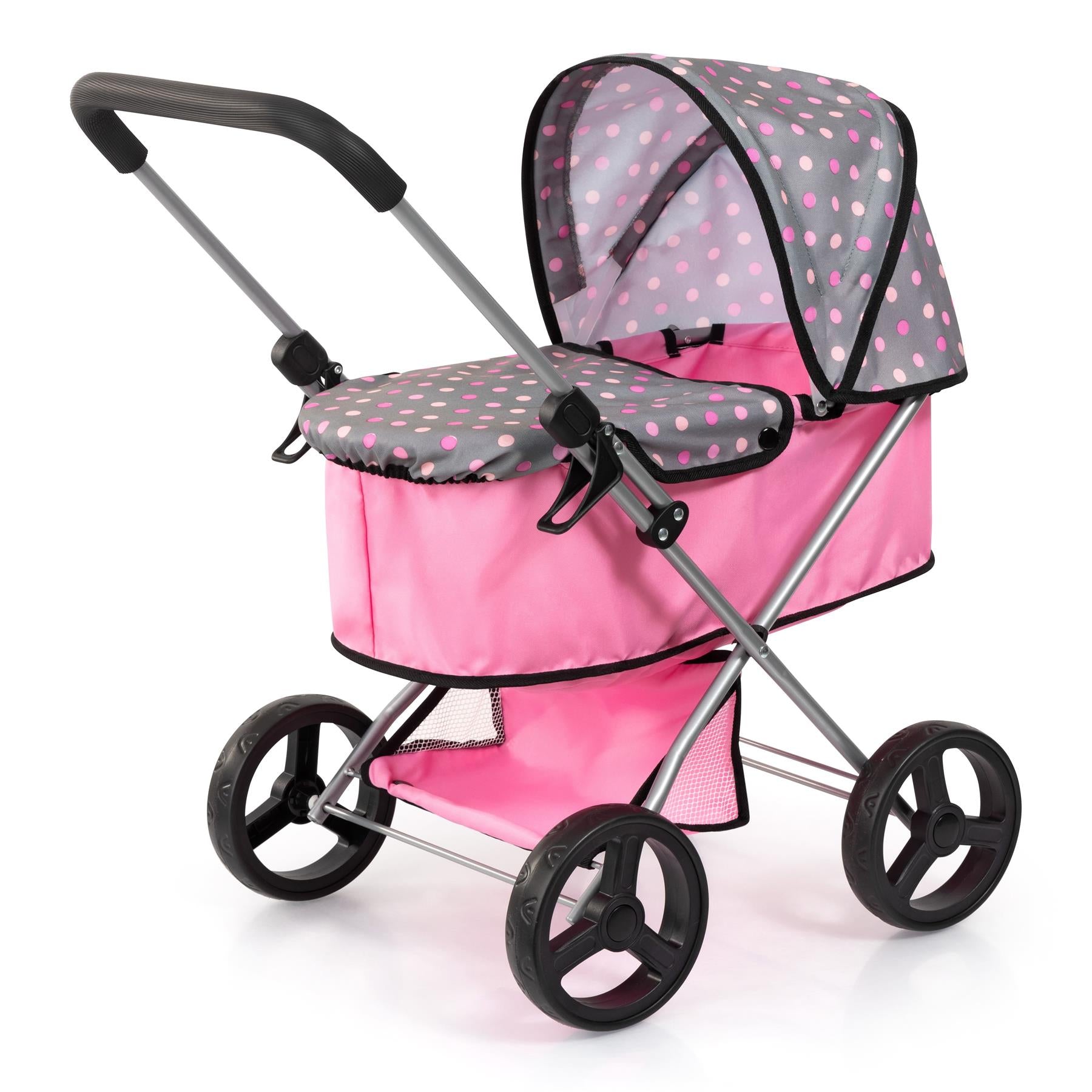 Bayer Go Doll Pram - Pink
