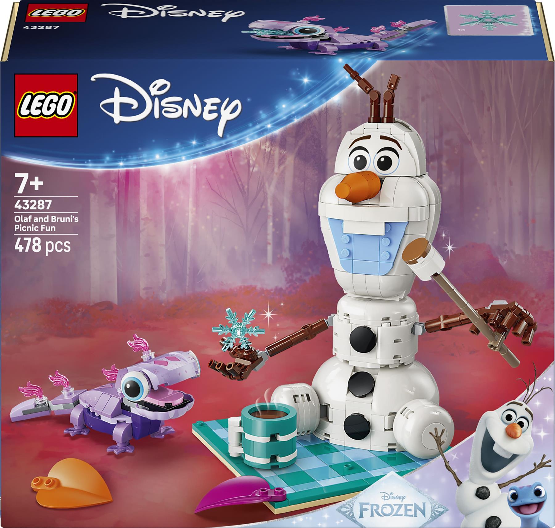 LEGO Disney Frozen Olaf and Bruni’s Picnic Fun 43287