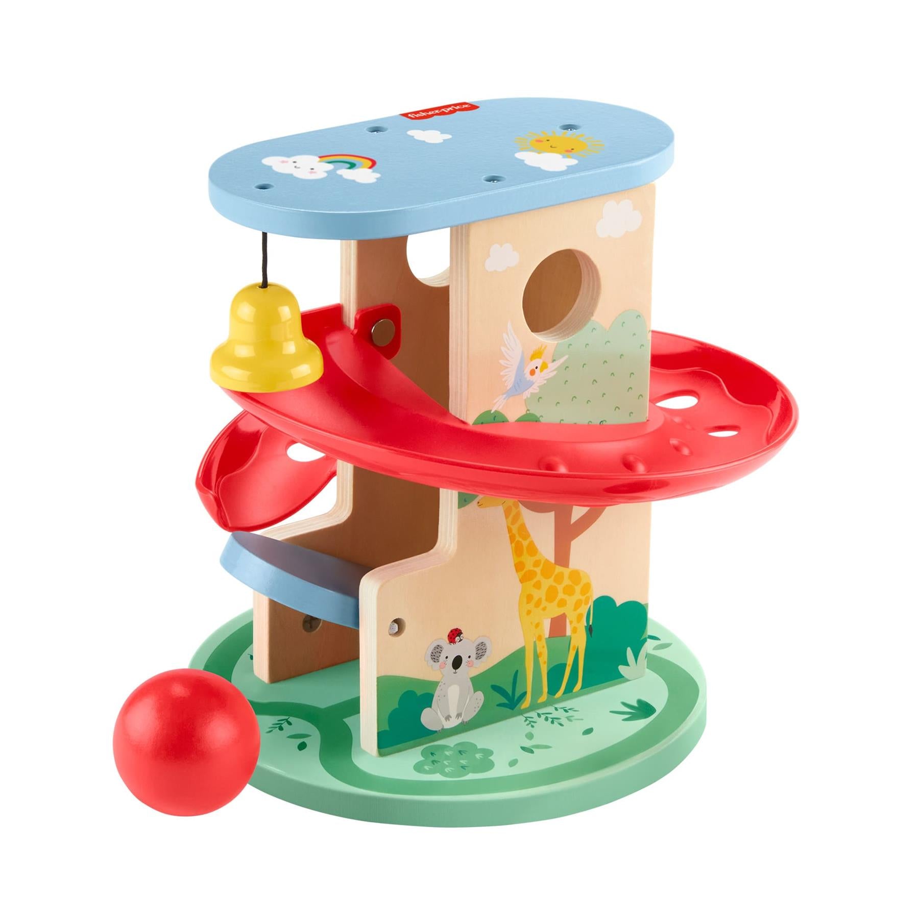 Fisher-Price Wooden Treehouse Ball Run