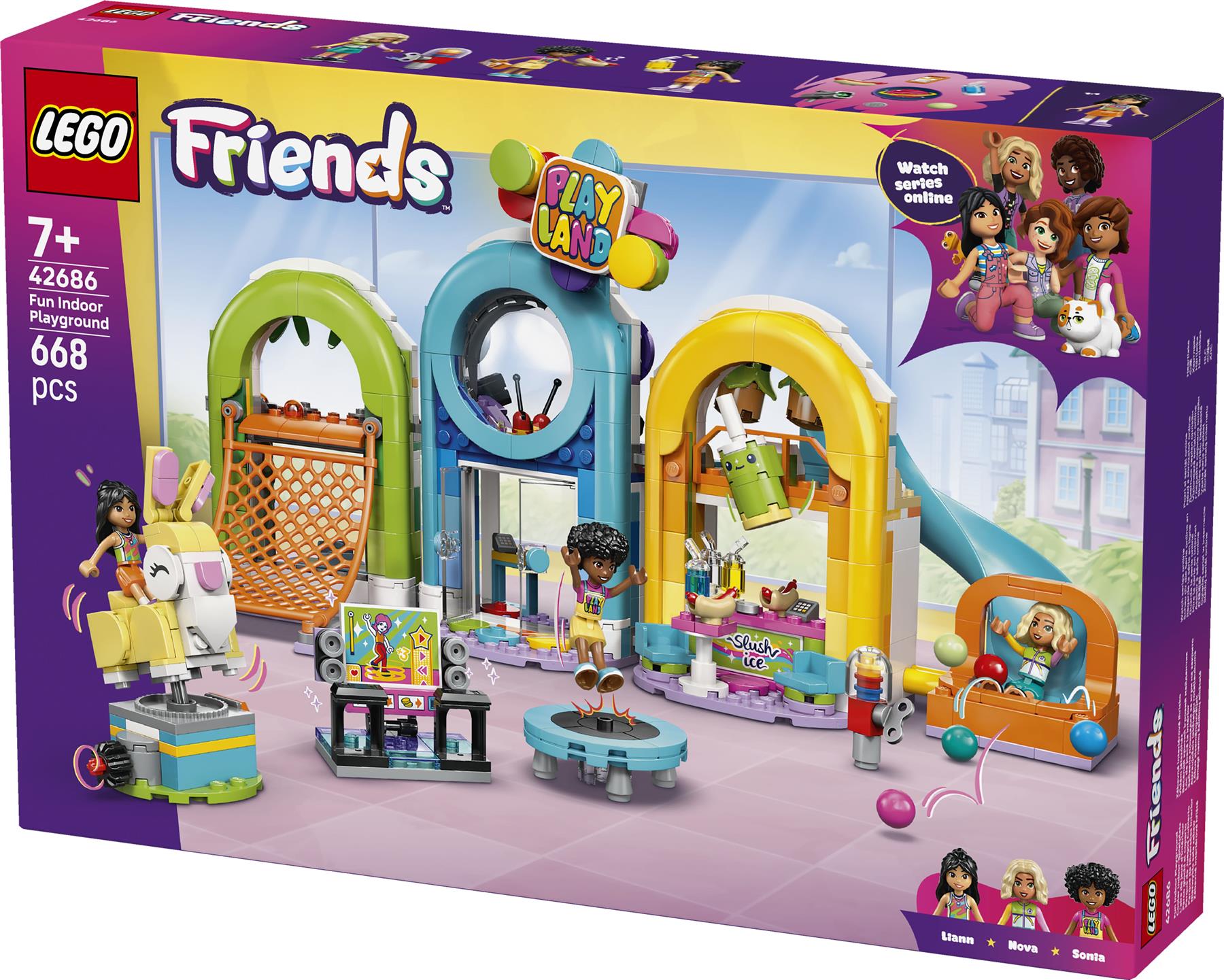 LEGO Friends Fun Indoor Playground Toy 42686