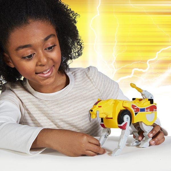 Mighty Morphin Power Rangers- Sabertoothed Tiger Dinozord