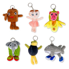 Brainrot Plush Keyring Assortment