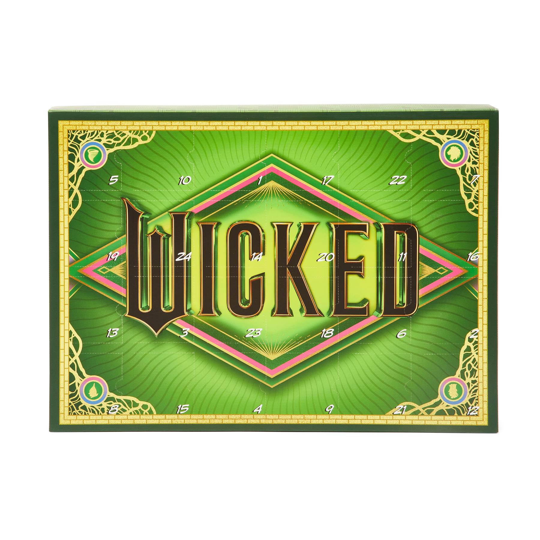Wicked for Good 24-Day Sock Advent Calendar - 12 pairs